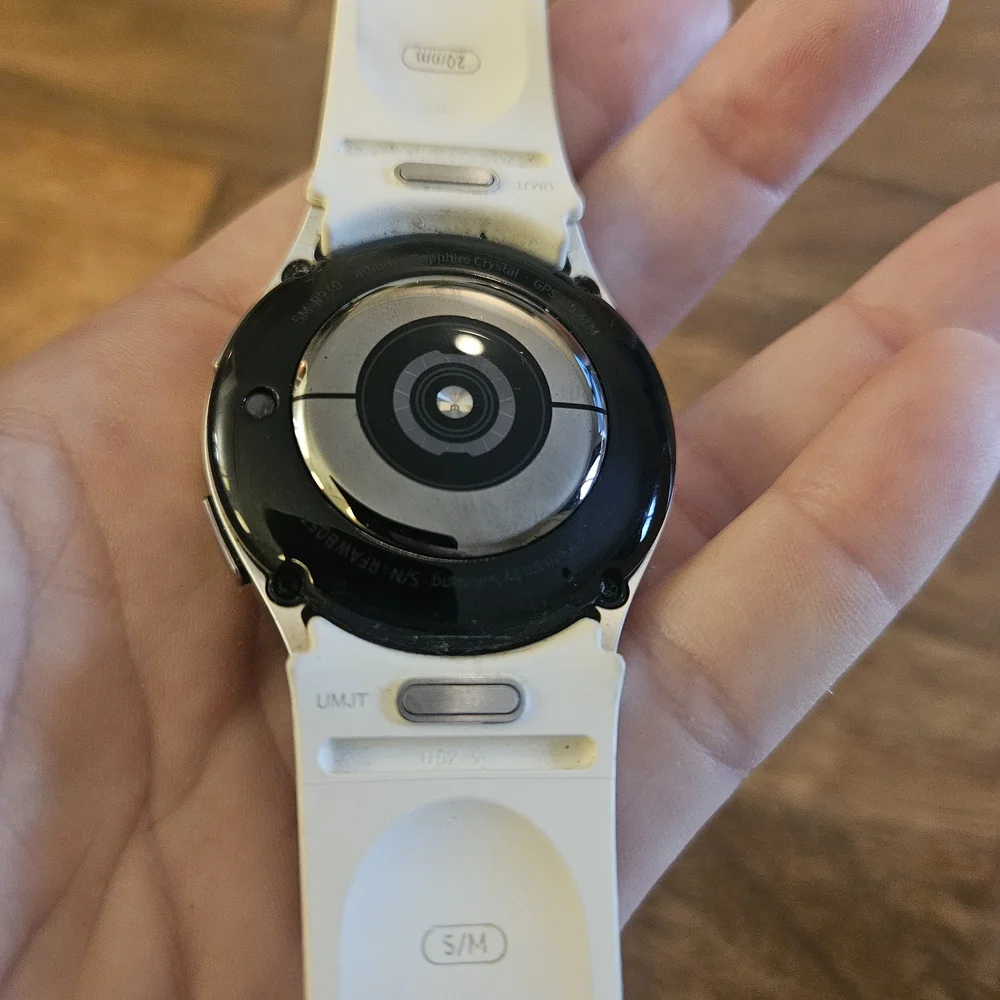 Samsung Smartwatch with White Band